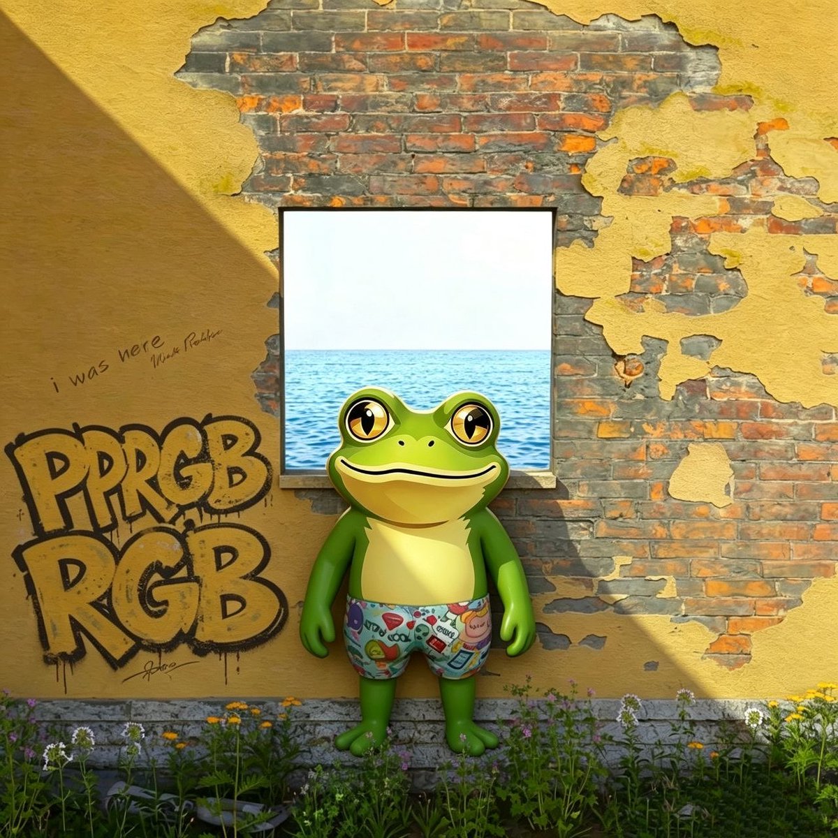 PP70475865's tweet photo. 旧墙沉淀历史,窗户通向一片蓝海。#PPRGB 🐸
继承Bitcoin #RGB,看见更远的世界。
@PepeRgb20 https://t.co/jrnLe2Kgki