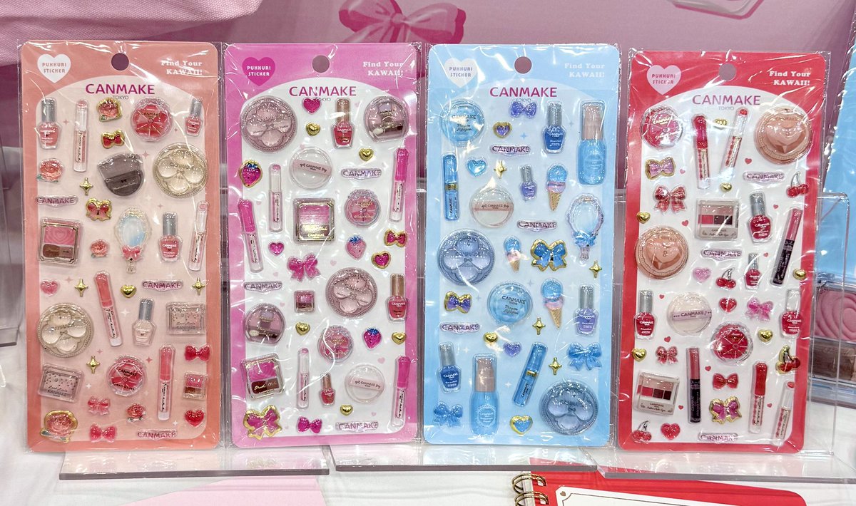 saraparin's tweet photo. キャンメイクの立体ぷっくりシール
可愛すぎる🎀🩵 https://t.co/vGpYbPUaB0