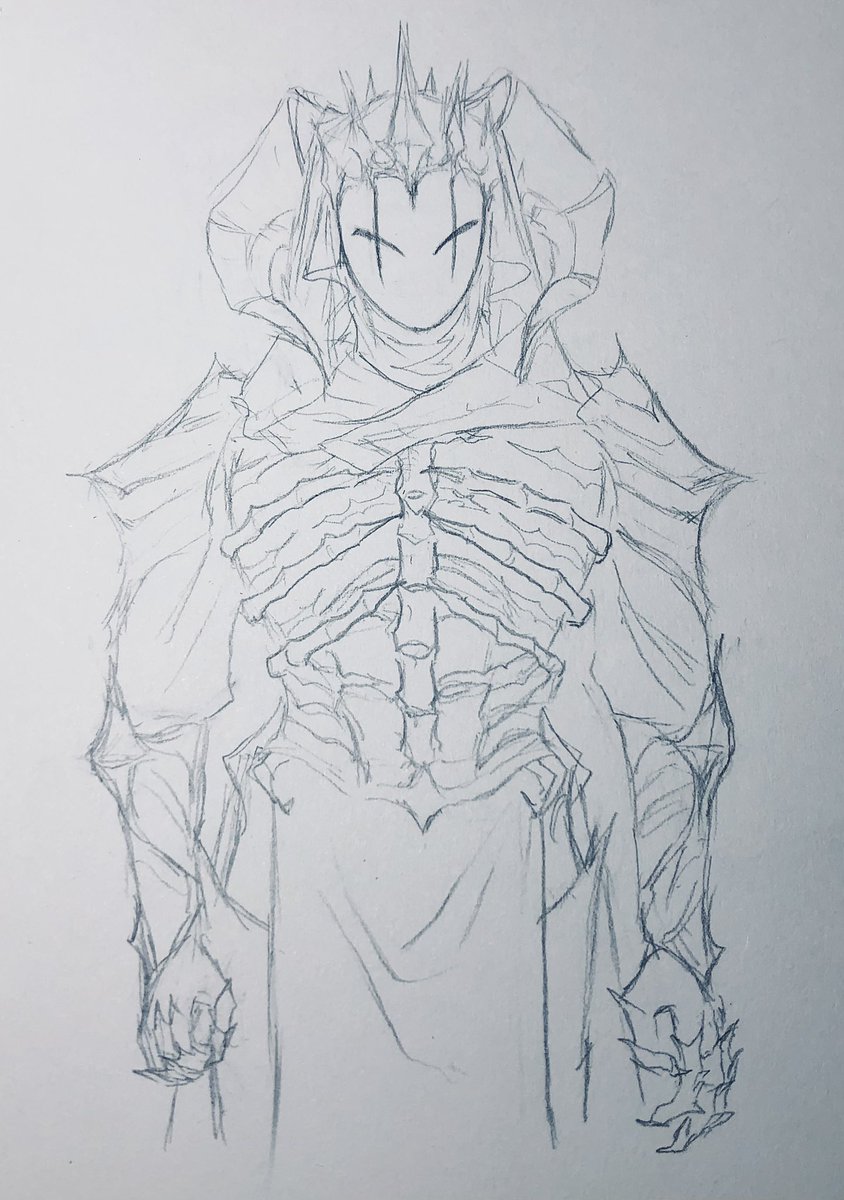 Azel1108's tweet photo. Elden Ring ClownPierce design (?)
I’m js drawing nonsense 

#clownpierce #clownpiercefanart https://t.co/DfqGfErt9D