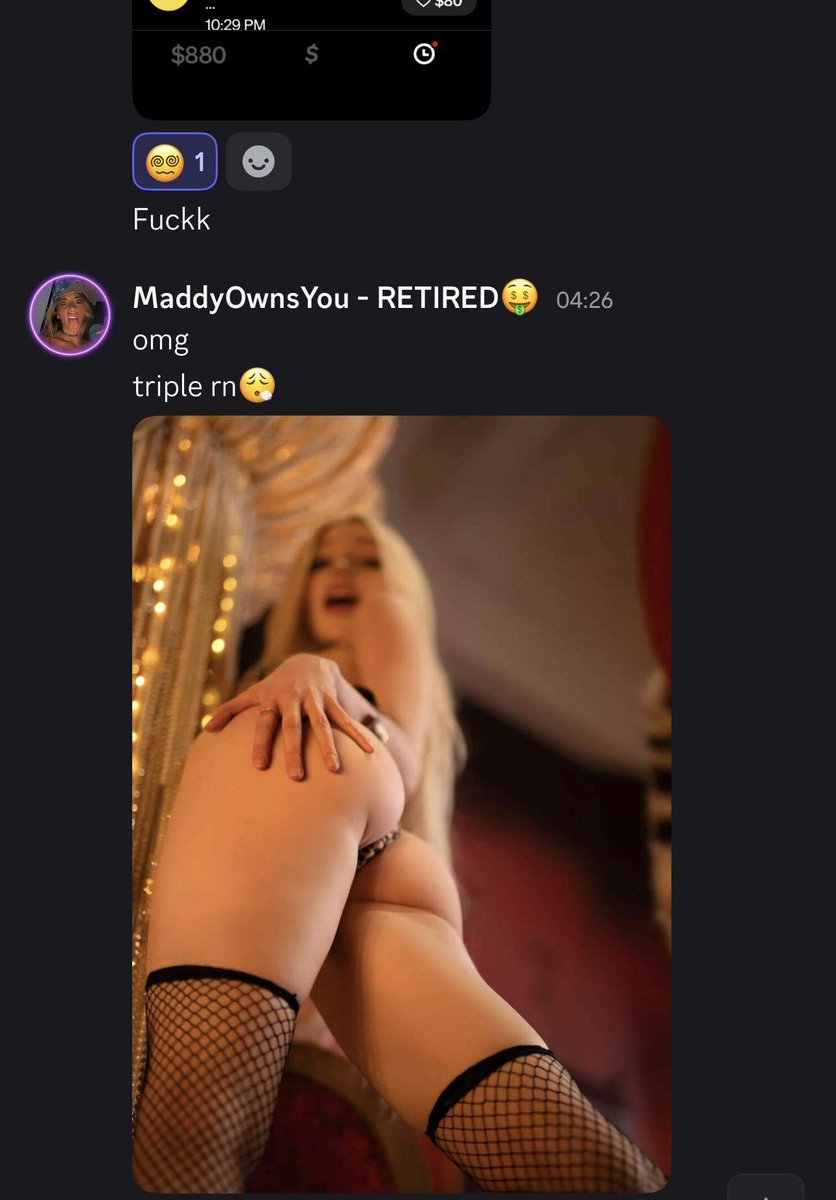 MADDYSCAMS's tweet photo. It’s so common for beta dommes to fail for GOD, another addict emptied his sub so badly… 🥵

Only for him to funnel ALL of it straight to Daddy and get so fucked while doing so. 😵‍💫 https://t.co/iNvbgCAzje