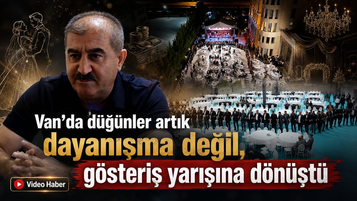 vanhabertr's tweet photo. Van’da düğünler artık dayanışma değil, gösteriş yarışına dönüştü https://t.co/AftijHK65N

@MuslumErbayy https://t.co/vVrZu4qtLT