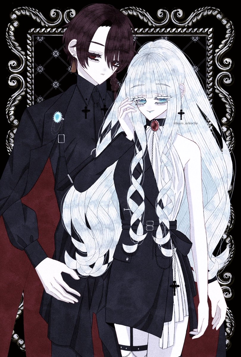 kuro_necocha's tweet photo. ❤️🩵 https://t.co/iNs1h8zh8M