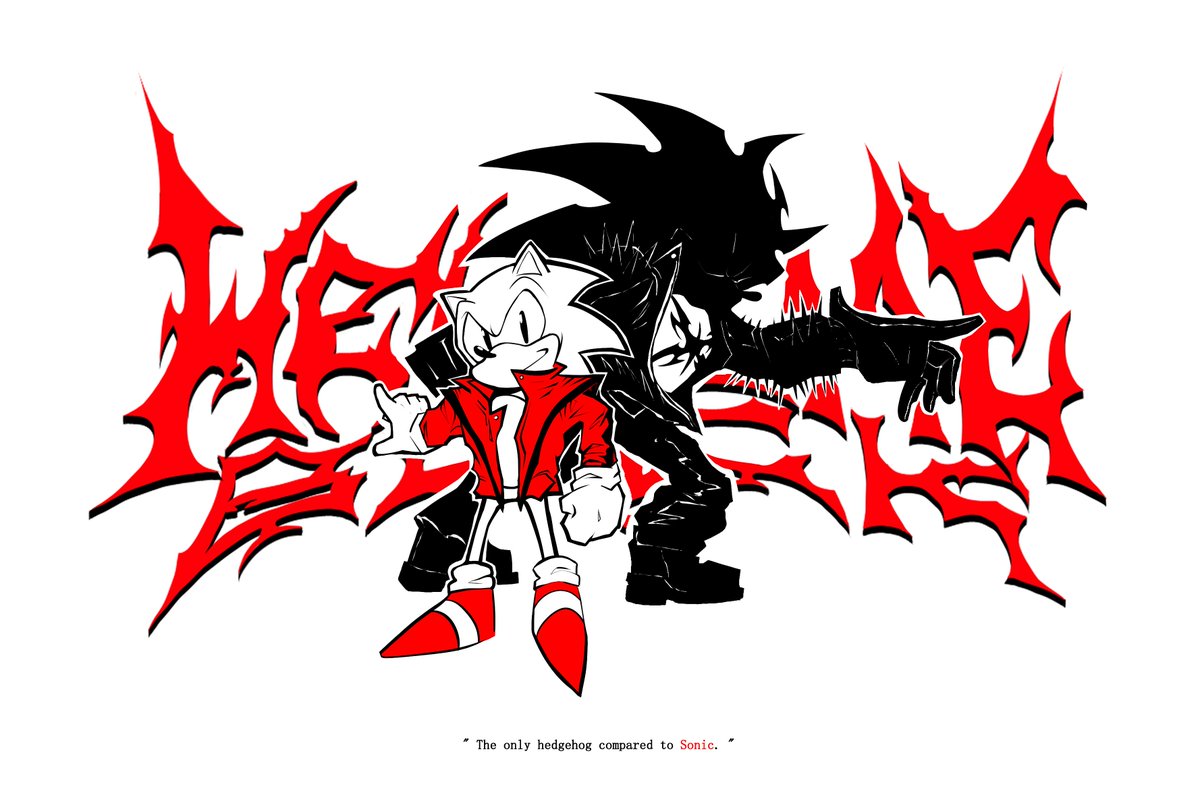 Triki_Tr0y's tweet photo. " The Only Hedgehog conpared to SONIC "

Kanye West, Playboi Carti, Tyler the Creator and Ken Carson are big inspirations for how the music and vibe will go the Welcome Back version of "Lord X" trust!

#EvilBurgerDinner https://t.co/ZH5lNv0NeC