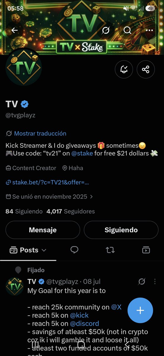 YKarusXl's tweet photo. @tvgplayz @Stake Congrats broo 4k👏👏🎉🎉
Id - YROBAK https://t.co/MSfy0oyYPB
