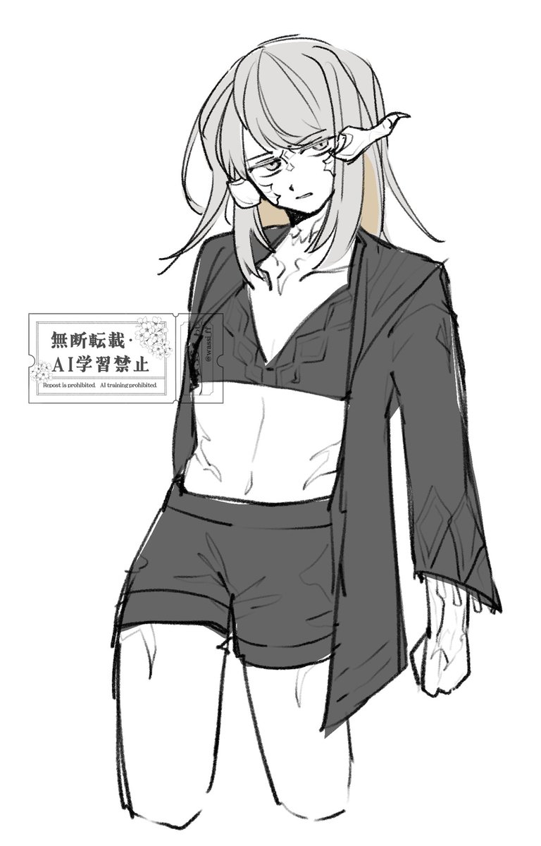 wassi_ff's tweet photo. 落書き https://t.co/bHma01hS6V