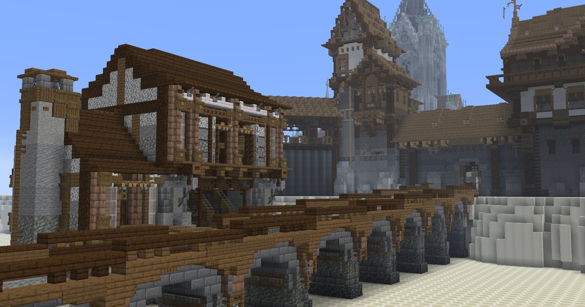 000pierrot's tweet photo. Watermill

#Minecraft #Minecraftbuilds #minecraft建築コミュ #マインクラフト https://t.co/qE59S8ptr5