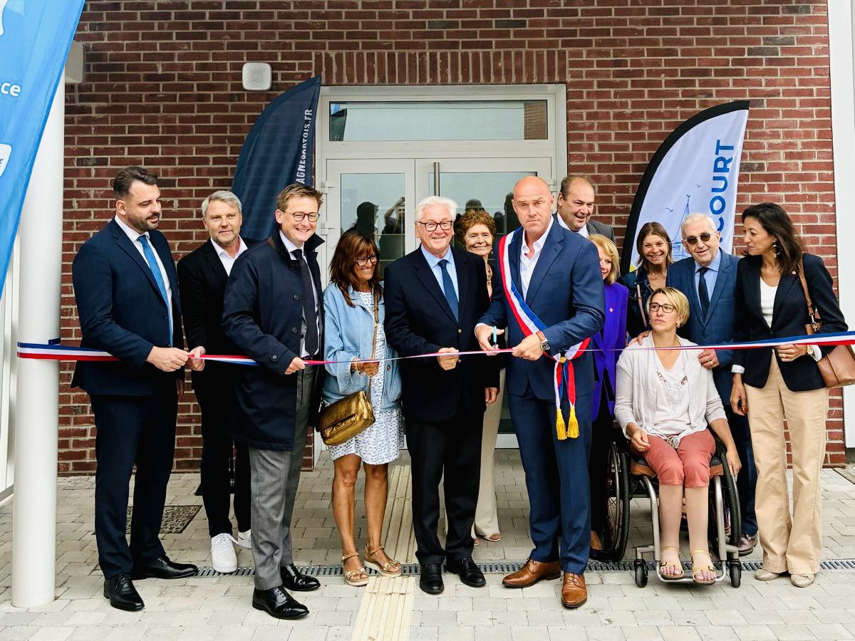 Image de Préfet Pas-de-Calais - À Simencourt, j’ai participé ce matin à l’inauguration de l’école rénovée et du nouveau bâtiment déd