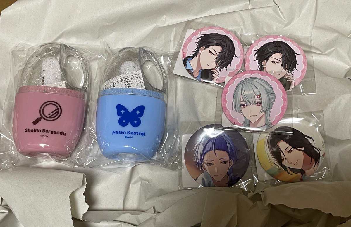 rinrin_riri_85's tweet photo. にじさんじ Good morning DMMスクラッチくじ

譲）画像1枚目

求）2枚目 緑で丸を囲っている方
※A.B.C.Eのみ求めてます

E賞同士の交換は1:1
それ以外は比率違いの交換可能です

特にA賞を求めているため、画像のもの全てとの交換も検討します
＋αで数は少ないですが過去グッズからのお譲りも可能です https://t.co/ZV7YQ7qYPe