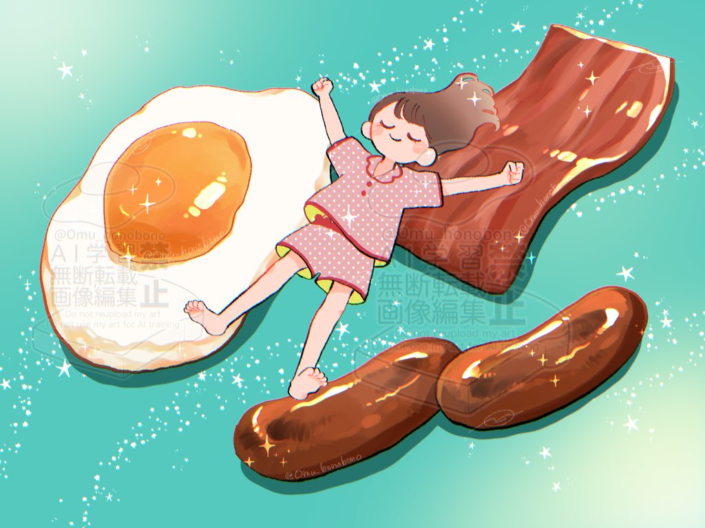 Omu_honobono's tweet photo. あさごはん🍳🥓𓂃𓈒𓏸 𓐍❀

#illustration‌‌ #イラスト https://t.co/ohcdnkK4Td