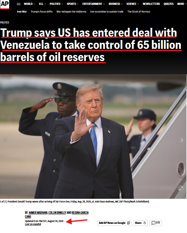 TheDebriefing17's tweet photo. 🤔Seven Years for This

For seven years, the United States maintained sanctions on Venezuela. Every few months, OFAC issued a new general license extending the window for CITGO Venezuela's U.S.-based oil subsidiary to negotiate its own future. The license never expired. The divestiture never completed. The sanctions never lifted. Seven years of holding everything in place.

People asked why. Why keep renewing a license that never produces a result? Why maintain sanctions that don't seem to go anywhere? Why hold CITGO frozen year after year?

Now we know.

On August 28, 2026, President Trump announced the United States has entered an agreement with Venezuela to take majority control of 65 billion barrels of proven oil reserves. Seventeen oil fields. A new private company in which the United States holds 55% effective output including an ownership stake and the right to buy oil at cost. The company would be the second-largest corporate holder of proven reserves on earth, behind only Saudi Aramco.

The deal could draw $100 billion in investment into Venezuela's oil industry and yield over $209 billion in taxes for Venezuela's government.

Negotiated by Secretary of State Marco Rubio, Secretary of Defense Pete Hegseth, and Venezuela's acting President Delcy Rodríguez.

Now rewind the tape.

Nine months ago, the U.S. military carried out an operation to capture Venezuela's then-President Nicolás Maduro and bring him to the United States to face federal narcoterrorism and drug trafficking charges. Maduro is in U.S. custody. Delcy Rodríguez became acting president.

Before that, for seven years, OFAC maintained the sanctions architecture. General License 5Y renewed, extended, held in place. CITGO couldn't be sold. Venezuela's oil revenue flowed through U.S.-controlled accounts. The money moved, but it moved through channels the United States monitored and managed. PDVSA revenue surged 89% this year alone and the majority of those proceeds were already running through the controlled-account architecture.

Before that, OFAC designated Venezuelan officials, entities, and financial networks. The sanctions didn't destroy Venezuela's oil industry. They put it on hold. They kept the asset frozen in place 65 billion barrels sitting underground, waiting.

Seven years of sanctions. One military capture. One new government. One deal.

That's what the holding pattern was for.

Now zoom out further.

Four days ago, the United States removed Syria from the State Sponsors of Terrorism list after 47 years and invited investment in Syria's new government. The same day, the United States launched the largest sanctions package in history against Iran Operation Economic Outcast and followed it two days later by targeting Iran's access to UAE banks.

The Strait of Hormuz through which 20% of the world's petroleum once flowed is disrupted by the U.S.-Israel war against Iran, now six months old. Gas prices hit $4.09 a gallon. The Strategic Petroleum Reserve fell below 300 million barrels, down more than 100 million since January.

Iran's oil is being cut off. Venezuela's oil is being turned on. 65 billion barrels replacing what the Strait of Hormuz can no longer deliver.

Syria moved from adversary to partner. Iran pushed further outside than it's ever been. Venezuela captured, reorganized, and enrolled just signed over majority control of its oil reserves to the United States through a private partnership at no cost to the American taxpayer.

Three countries. Three different instruments. Same week. Same architecture.

Syria: remove from terrorism list, invite investment. Iran: largest sanctions package in history, cut banking access. Venezuela: capture the president, install new leadership, sign the oil deal.

Different methods. Same sorting mechanism. You're either inside the architecture or you're outside it. If you're inside, you get investment and partnership. If you're outside, you get Operation Economic Outcast.
Venezuela chose inside. Or more precisely the United States spent seven years making sure Venezuela had no other choice.

Sixty-five billion barrels. Seven years of sanctions. Nine months since the capture. One deal.

That's what patience looks like when it has an endgame.

Timelines. Patterns. The general's words, not mine. All I did was read the receipts. 

I am the guy on the couch, and you have been debriefed.