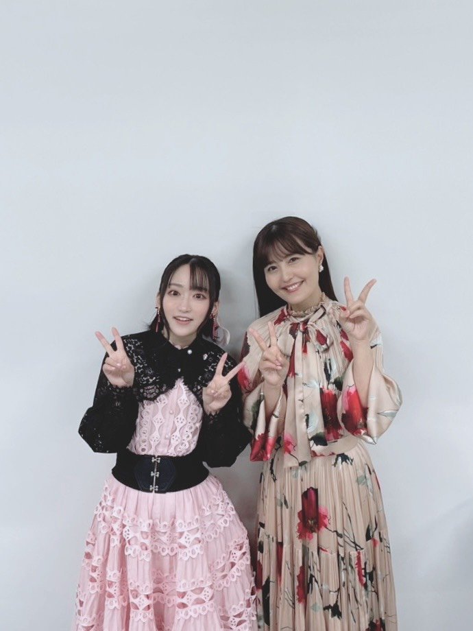 aoni_official's tweet photo. #悠木碧
#野中藍

【『劇場版 魔法少女まどか☆マギカ〈ワルプルギスの廻天〉　公開記念舞台挨拶】
〈8月29日(土)開催〉

鹿目まどか役悠木碧と佐倉杏子役野中藍が
登壇させて頂きました✨

是非劇場へ足を運んでくださいませ♫

ありがとうございました♪

#まどかマギカ https://t.co/6QS1rCkGwk