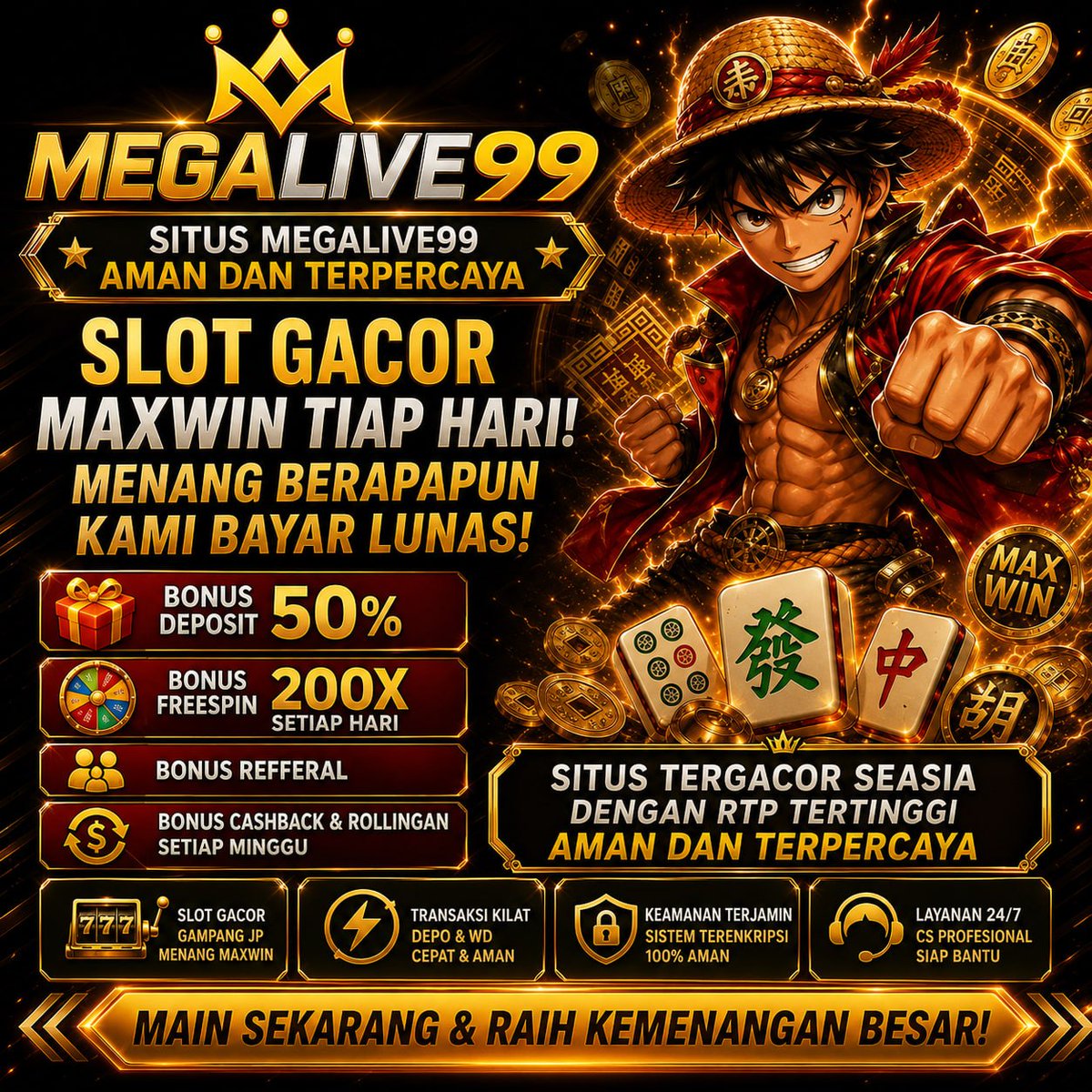 nadienals's tweet photo. Jangan sampai terlewat! Ini dia hal penting yang wajib kamu tahu. 👇

Detail selengkapnya dan akses langsung ada di link ini ya: 👇

Link login : https://t.co/wJngV6bBcK

#megalive99 #maxwin #promohariini #cuan https://t.co/kMt659Hm9u