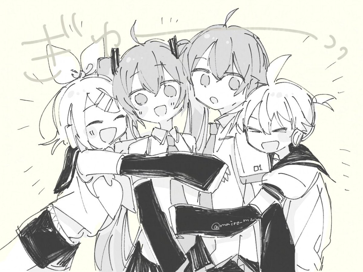 mairo_mz_'s tweet photo. からの、鏡音サンドのハッピーセット https://t.co/xxugIUeCeO