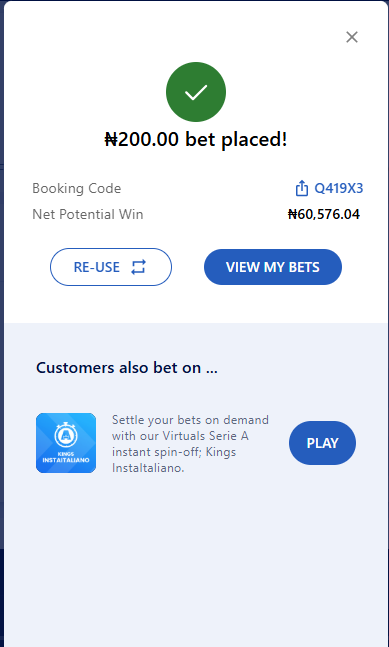 JuliusNphili's tweet photo. @BetKingNG ID 710188 https://t.co/ABdJ4O5EEJ