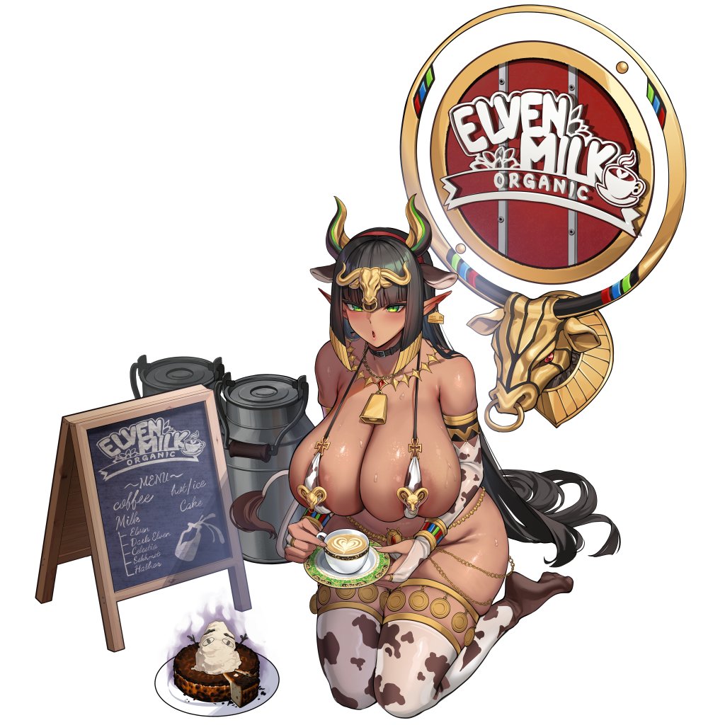 kirome65535's tweet photo. 告知が遅れて申し訳ありませんが、
LastOriginにて死滅のセクメトのスキンを描かせていただきました！牛柄ビキニ！！！
セクメトめっちゃ好きなキャラクターなので滅茶苦茶光栄な気持ち…！！

よろしくお願いします～！
  #LastOrigin #ラストオリジン https://t.co/5sAdRF6nOb