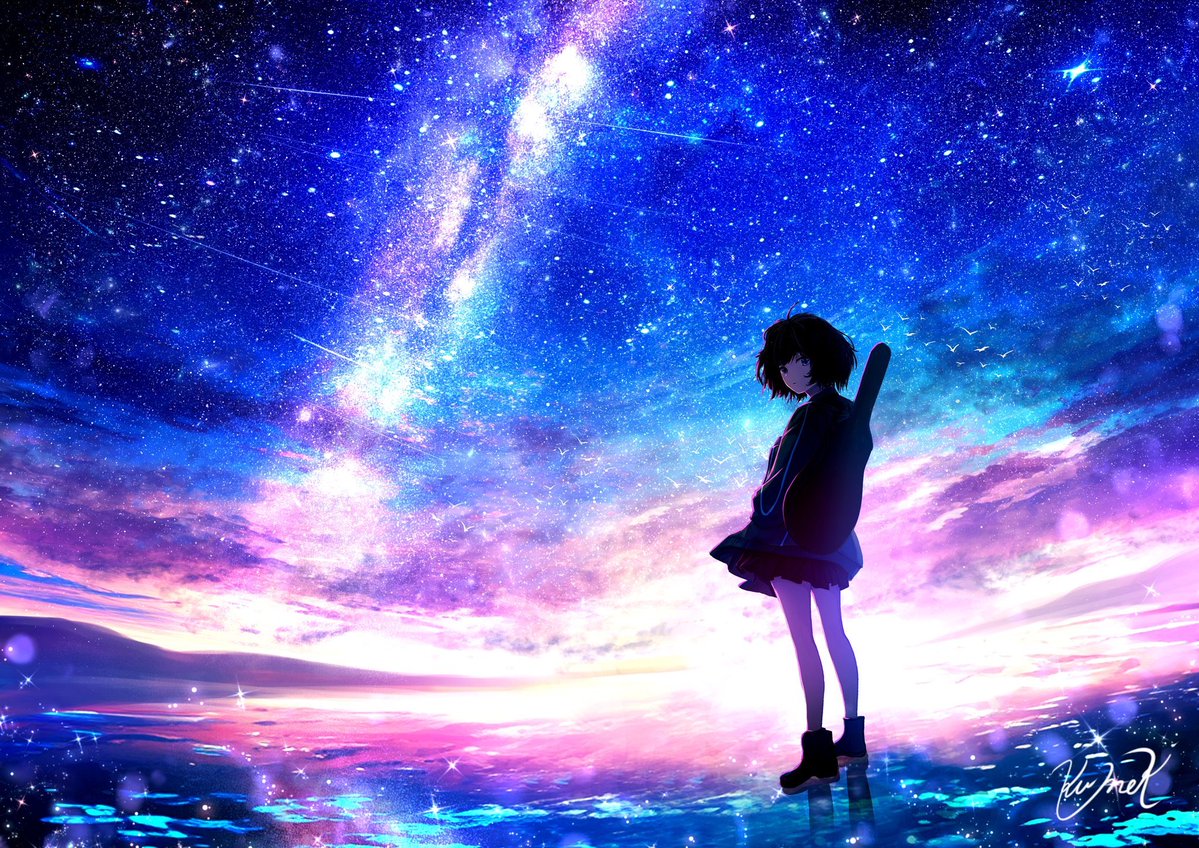 KUMEKI_3's tweet photo. 星の弧影 https://t.co/bdqHE6ZioK