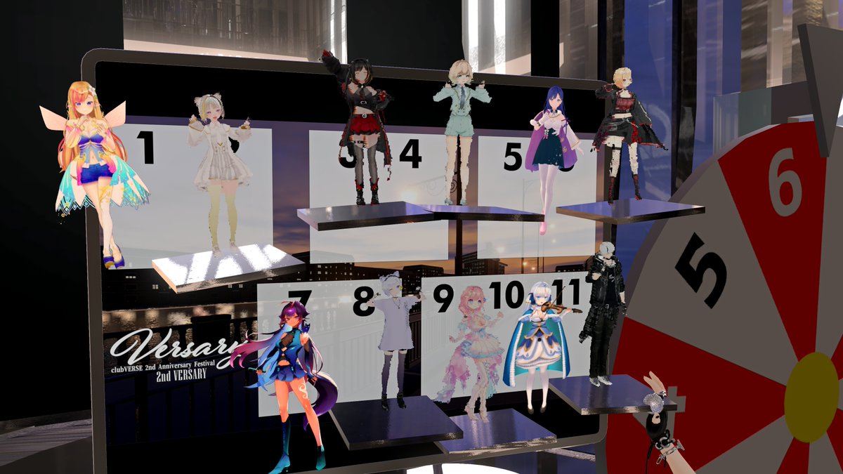 urataka15's tweet photo. #clubVERSE
#VERSARY のユニット組み合わせ抽選会結果!
どんな音楽が聴けるか楽しみです! https://t.co/SeeaQwZ59A