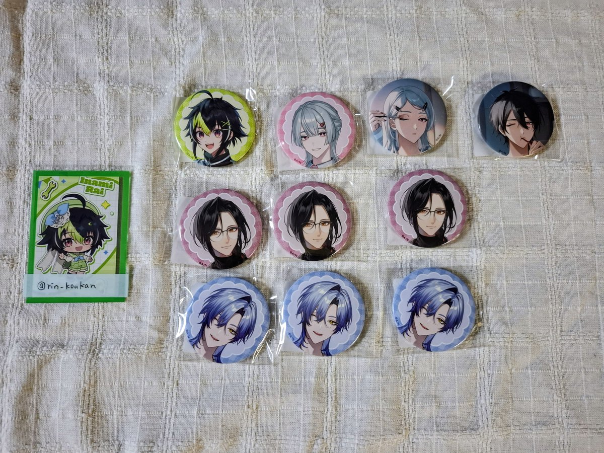 rin_koukan's tweet photo. 【交換譲渡】にじさんじ Good morning スクラッチ DMMスクラッチ
[譲]画像1～3枚目
[求]画像4枚目or定価+送料
A-1には複数提供可、B-4譲渡はD賞も同時にお迎えお願いいたします。(個数任意)
郵送希望。まとめての方優先ですが、1点からでもお気軽にお声がけください。 https://t.co/VOdRroqHT7