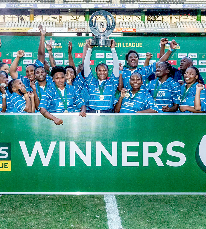 gsport4girls's tweet photo. Captain Jennielee van Nel scored twice as Avbob Griquas Women fought back from 17-7 down to beat the defending champion Hollywood Foundation Pumas Women 31-25 at Mbombela Stadium and lift their first Pick n Pay Women's Super League 2 title
#GoGirls
Link in first reply ⏬ https://t.co/ETzCzQ737B