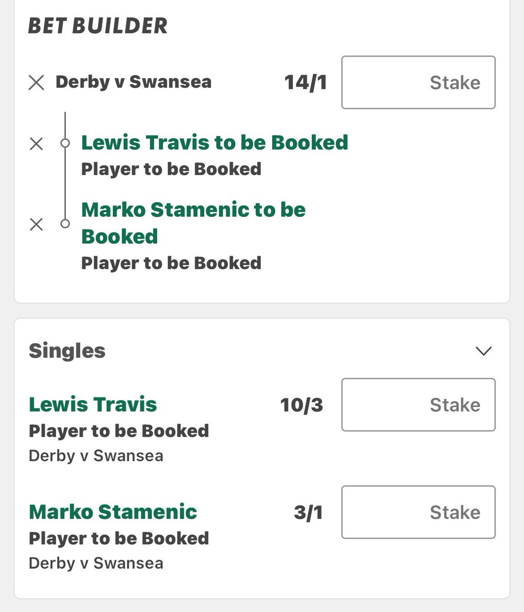 DonYellow69's tweet photo. Only fancy for early kickoffs 

Let’s get it good luck all https://t.co/P2V9JxlhQO