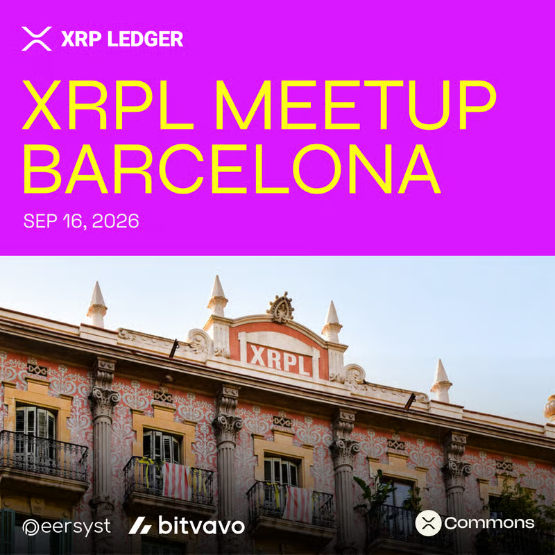 Astryum_'s tweet photo. The Astryum team — @Wilja_8 and @eriquituzz — will be at the XRPL Meetup in Barcelona on September 16th.

The event is sponsored by @xrpl_commons, @Peersyst and @bitvavocom, as a side event of the European Blockchain Convention.

We’re looking forward to connecting with users, builders and creators like @itscoachfo.

For the first time, we get to do this without a screen in between. 🤝

See you in Barcelona. ☀️
