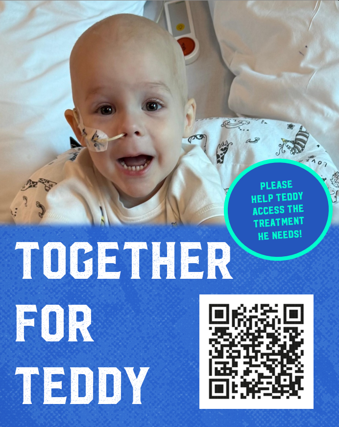 CardiffCityFC's tweet photo. At half-time, we will be joined by three-year-old Teddy. Teddy's family asked us to share the following message:

"For the last year, our son Teddy has been battling neuroblastoma, a rare and aggressive childhood cancer.

"Teddy is at high risk of his cancer returning, and for children who relapse, survival rates are heartbreakingly low. This treatment is what stands between our son and that risk. We're asking for your help to give him the very best chance of beating this for good.

"Thank you, from the bottom of our hearts, for anything you can give, and for sharing Teddy's story."

Find out more about Teddy's battle and help if you can ➡️ https://t.co/jA5jDpM6dY

#CityAsOne