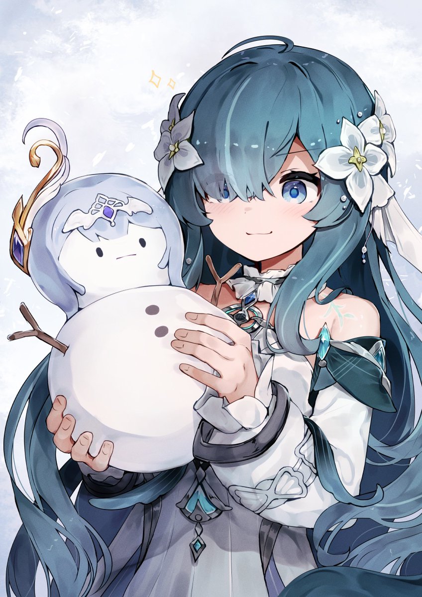 SeURa_Nue's tweet photo. オデット雪だるまの完成だわ！ https://t.co/rGi86c1AOW