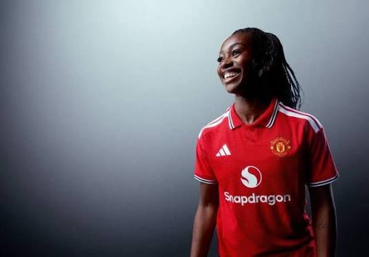 VisitSL's tweet photo. A proud diaspora moment: Swedish international Monica Jusu Bah, of #SierraLeonean descent, has joined @ManUtdWomen from BK Häcken on a deal to June 2030. 🇸🇱 Her journey now reaches one of women’s football’s biggest club stages. Link in comments #SierraLeone #MUWomen https://t.co/Va1I4XbhuG