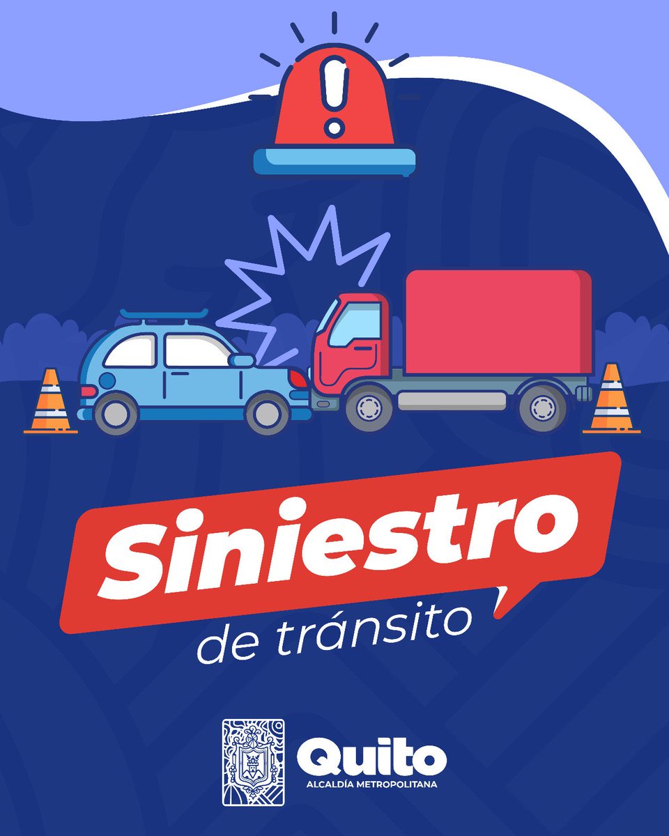 AMT_Quito's tweet photo. #CierreVialQuito | Por siniestro de tránsito.

 🛣️ Dirección: 10 de Agosto y Gaspar de Villarroel
🚫 Cierre: carril derecho sobre av. 10 de Agosto 

⚠️ Conduce con precaución https://t.co/mUVCjjoVeT