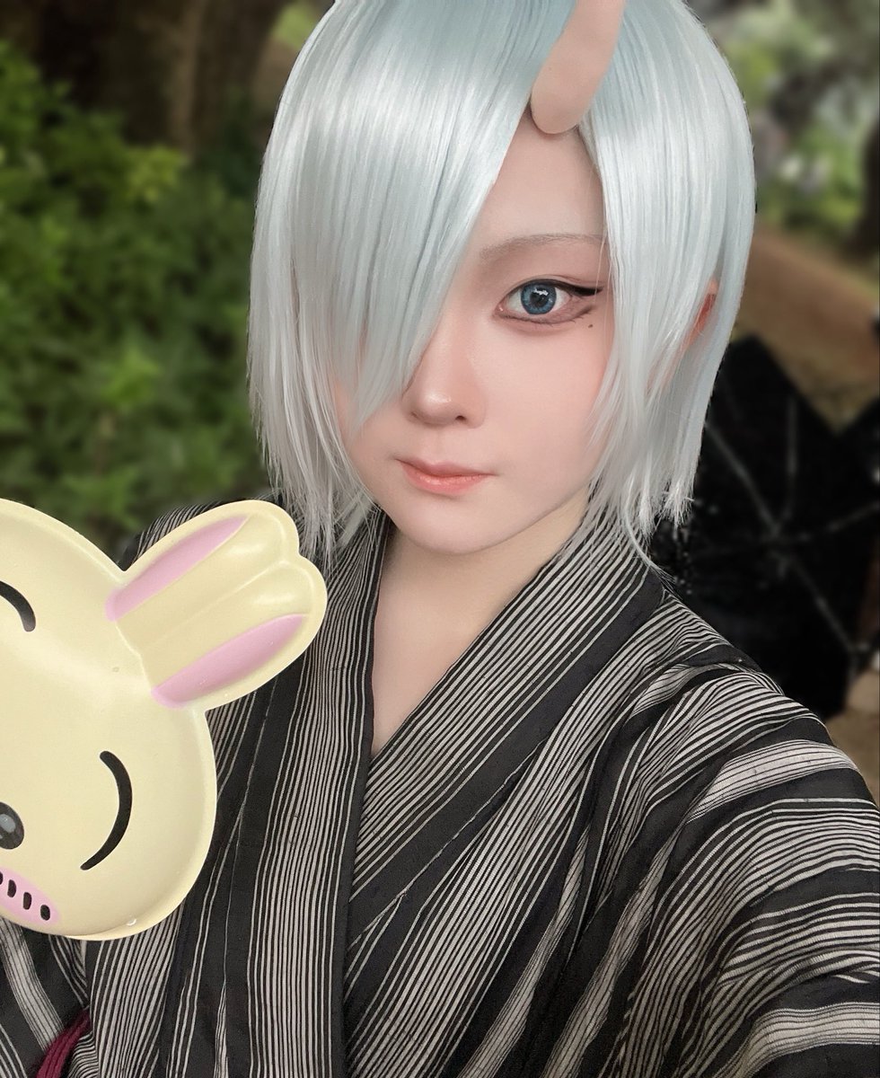 nemu0708's tweet photo. ⚠︎cos
🍶、🧣で遊んでました～！！
雨だし浴衣慣れてなさすぎて大変だったけど楽しかった～🫶💕
  #アコスタ松戸 https://t.co/lnuR6TfDsQ