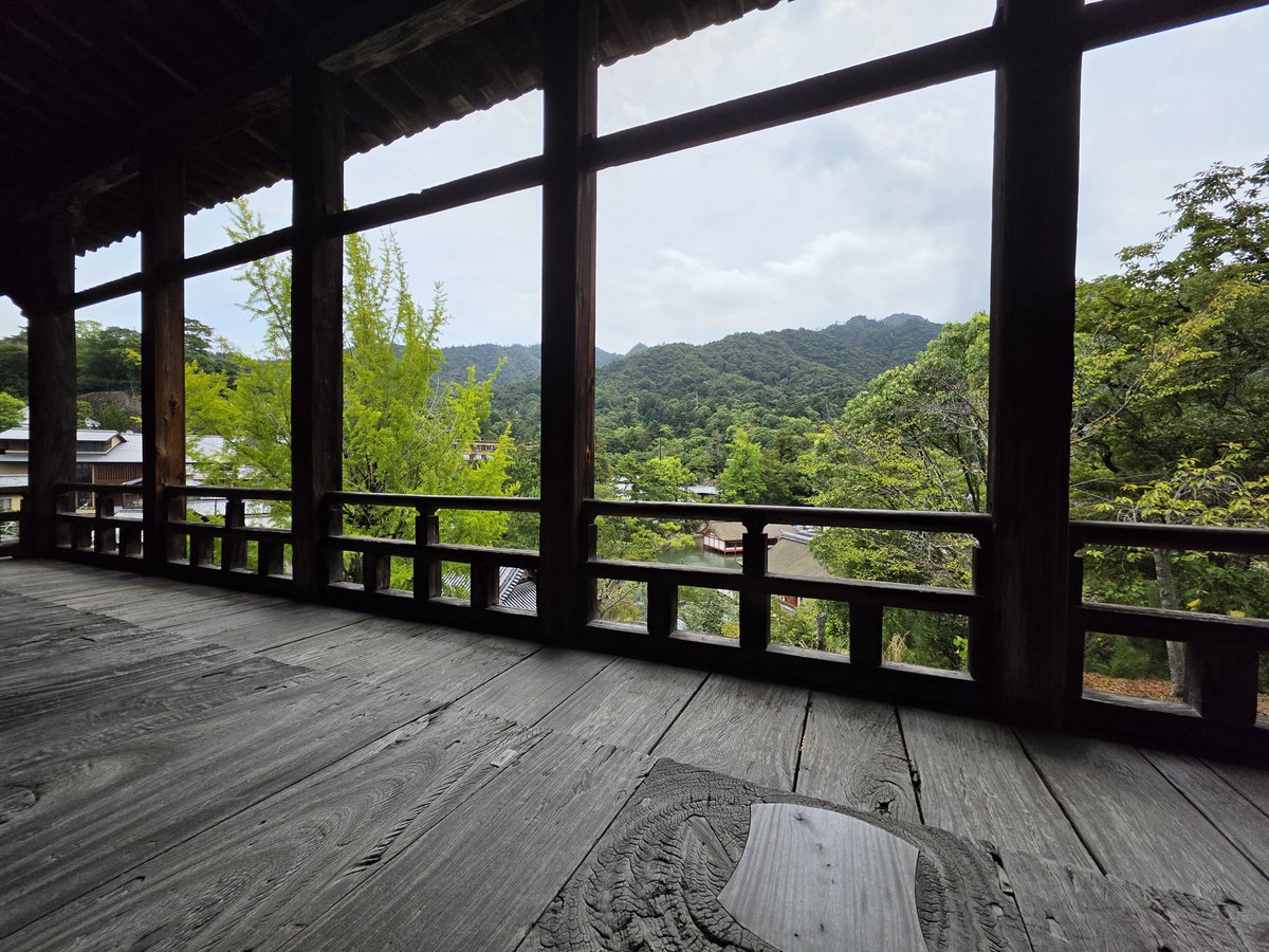 a__mgspt's tweet photo. 豊国神社がとてもよかった
未完成の神社なので壁がないのだけど
開放的で時々吹く風が心地よくてしばらく縁側？に座ってただ景色を眺めてたんだけど、こういう何もしない、考えない時間普段全然なかったから本当の意味で休むって普段出来てなかったんだろうなあと思ったり
凄く落ち着く場所でした😌 https://t.co/ezJixZjigT