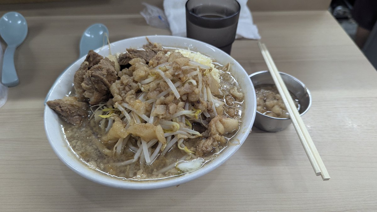 rimuto_hakase's tweet photo. 初二郎
めちゃ美味かった https://t.co/qOT0Cik26A