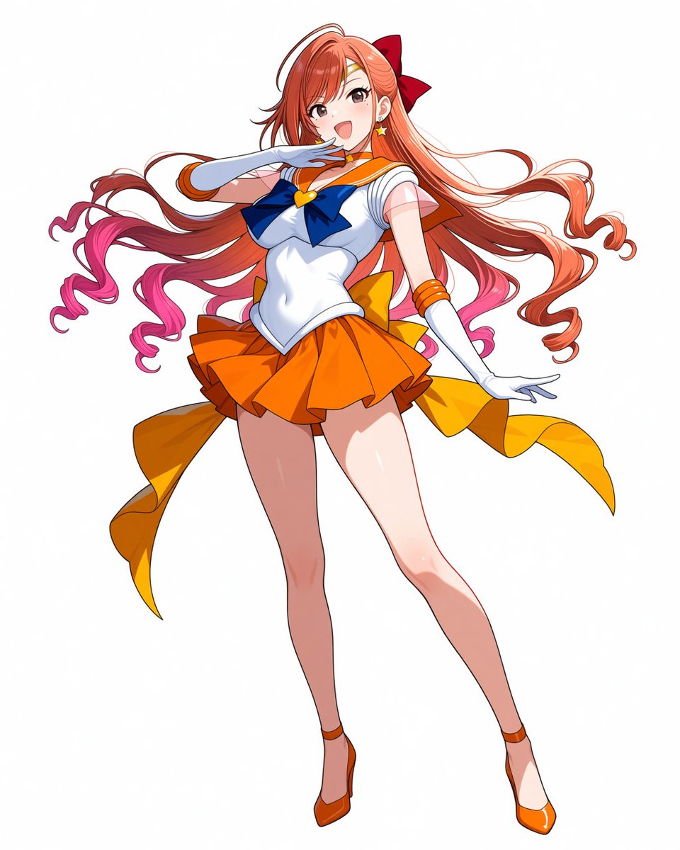 aiko_yatter's tweet photo. オリジナルセーラー戦士/Original Sailor Guardian

――愛と正義のセーラ服美少女戦士セーラーフィーネ、只今華麗に参上ですわ🧡

[SFW Illustration - No nudity or suggestive elements.] https://t.co/MTklKgDQMd