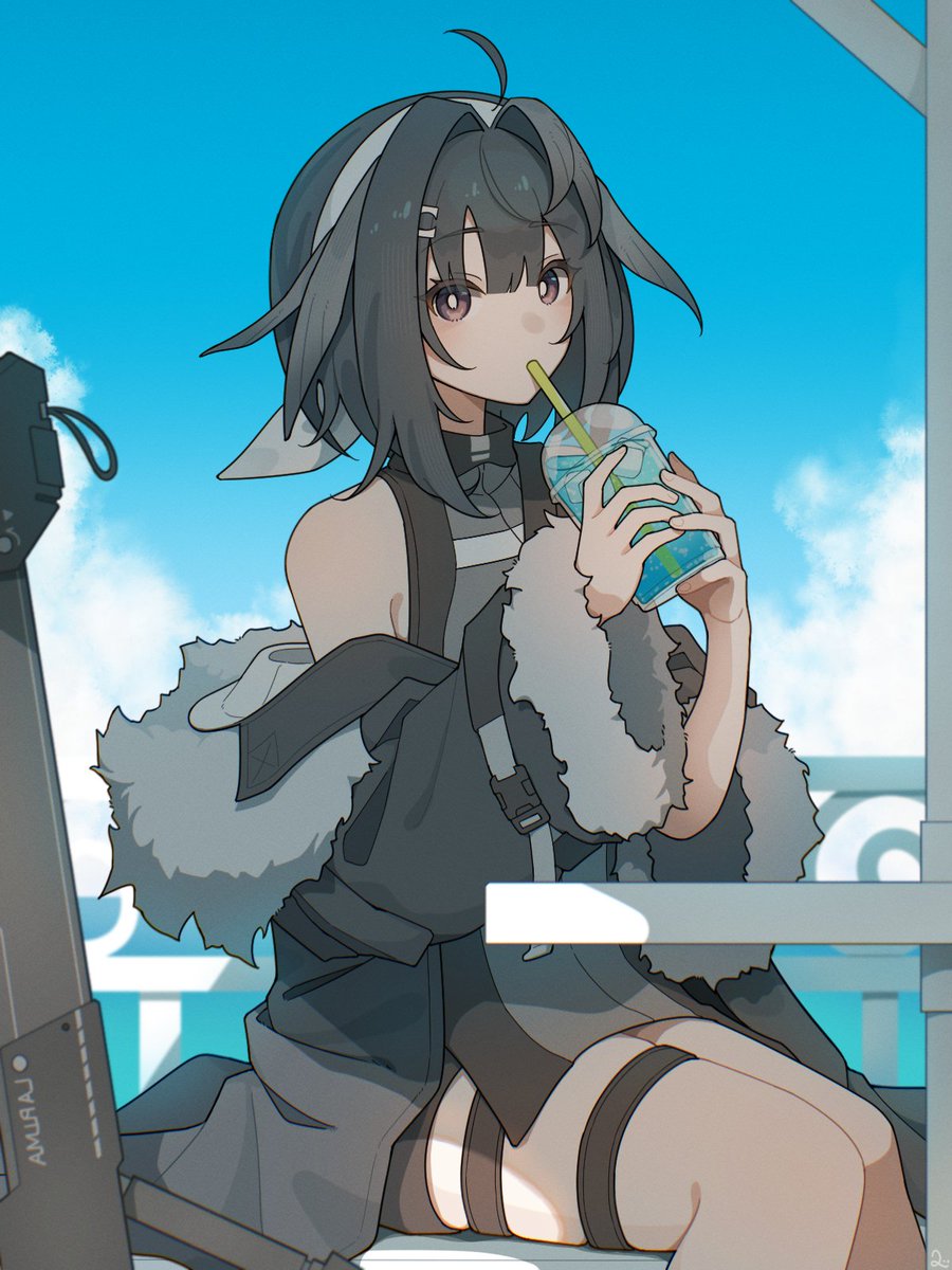 Pon_2o23's tweet photo. ラ・プルマ
#アークナイツ #Arknightsㅤ https://t.co/uFSTX5yf24