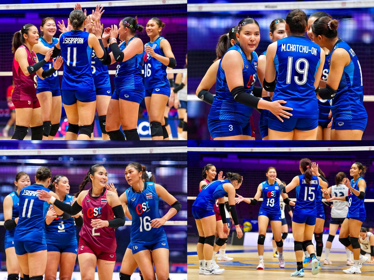 lisaxarm's tweet photo. วอลเลย์บอลหญิง ชิงแชมป์เอเชีย2026
รอบรองชนะเลิศ(รอบ4ทีมสุดท้าย)

ปิดจบสาวไทยชนะ🎉ญี่ปุ่นชุดใหญ่ 3-1เซต
เซต 1 🏐 ไทย ��🇭 25 - 21 ญี่ปุ่น 🇯🇵
เซต 2 🏐 ไทย 🇹🇭 25 - 20 ญี่ปุ่น 🇯🇵
เซต 3 🏐 ไทย 🇹🇭 20 - 21 ญี่ปุ่น 🇯🇵
เซต 4 🏐 ไทย 🇹🇭 25- 20 ญี่ปุ่น 🇯🇵

คะแนนอันดับโลก +13.97✅
ไทย 🇹🇭ผ่านเข้ารอบชิงเป็นทีมแรก
รอไปเจอคู่ชนะระหว่าง จีน กับ อิหร่าน

โอลิมปิกอยู่แค่นิดเดียวขอให้พวกเธอสมหวังนะ

#วอลเลย์บอลหญิง