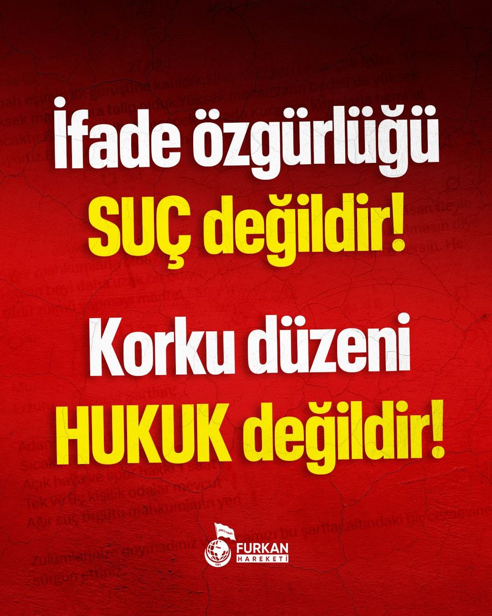 FurkanHSakarya's tweet photo. İfade Özgürlüğü Suç Değildir! 

TweetAtmak SuçMu
Furkana BüyükSansür https://t.co/LYzzGkCynO