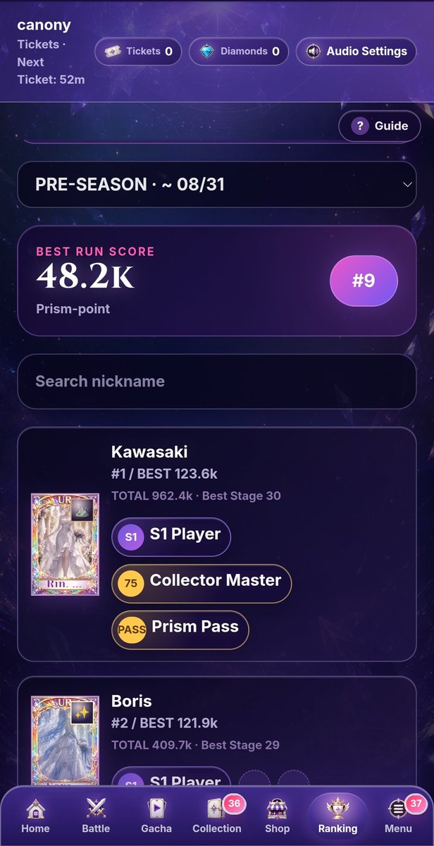 Cobbercarl's tweet photo. @PlayPrismStar name : canony
Score 48.2k
Gram (Ton)
UQA-MxFBCSUWQrokrqtSuTFlJ_qZIs0rkb7nk9FvWPWhHZyx https://t.co/MrrvNf6IAs