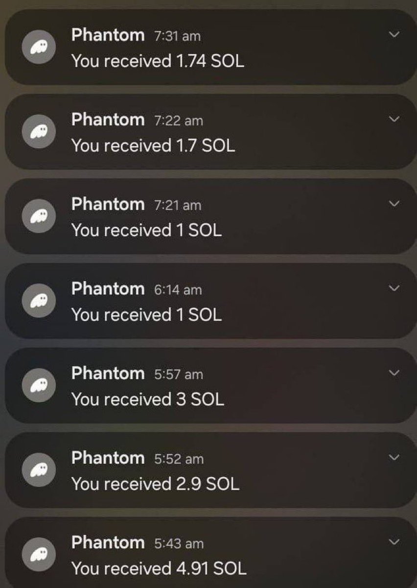 harshitagu72595's tweet photo. Drop your $SOL address 👇

I will send you $750 in 24h❤
(Yes For real)

RT and Follow🔥 https://t.co/JCCnamhkgs