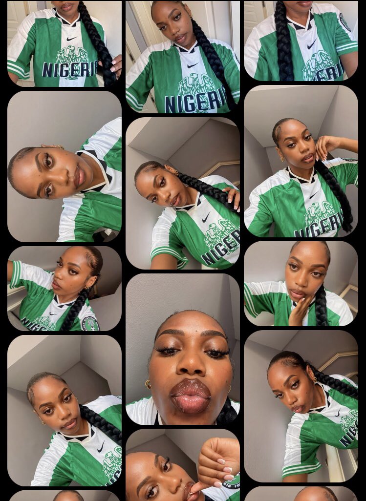 Rep9ja1960's tweet photo. +234babes 🇳🇬 don’t need ID cards 
She understood the assignment!!!
wear the  culture Rep the vibe!
Repping retro 🇳🇬jerseys available in store 🛒🔥 https://t.co/4fVkDj0QGP