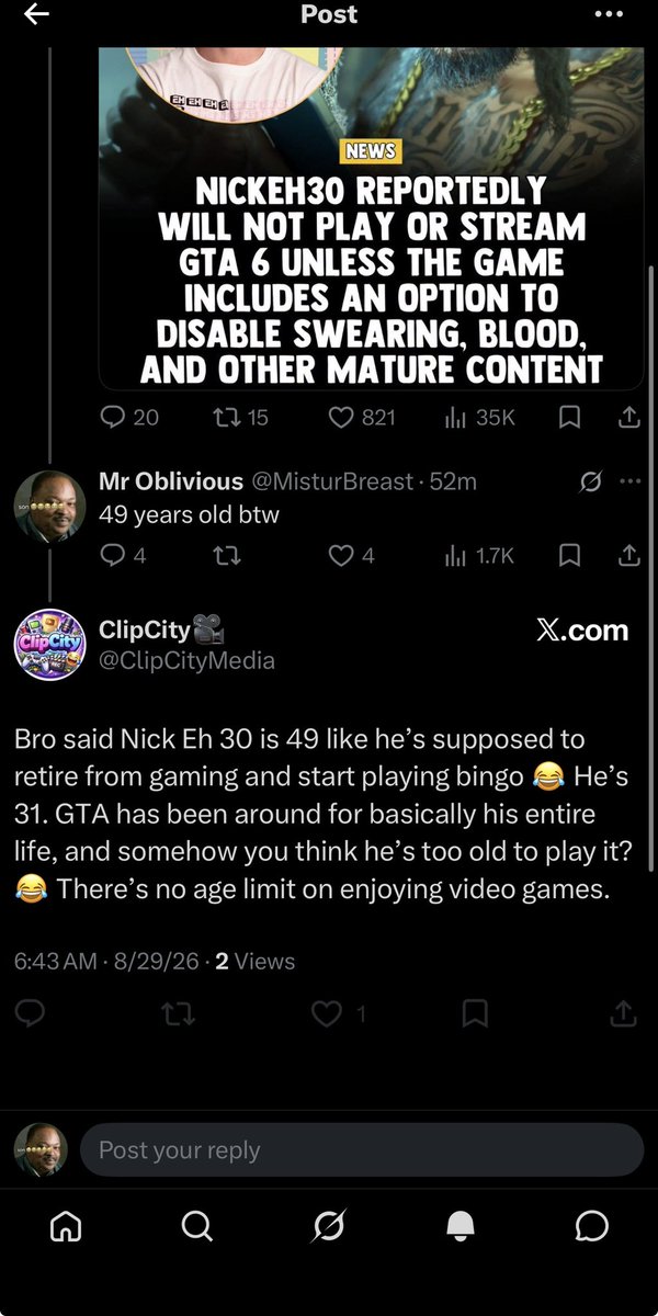 MisturBreast's tweet photo. wittle baby mad and blocked me 😂😂😂😂😂 keep defending him maybe he’ll let you suck it 💀💀💀💀 https://t.co/oRn8Bk9djn