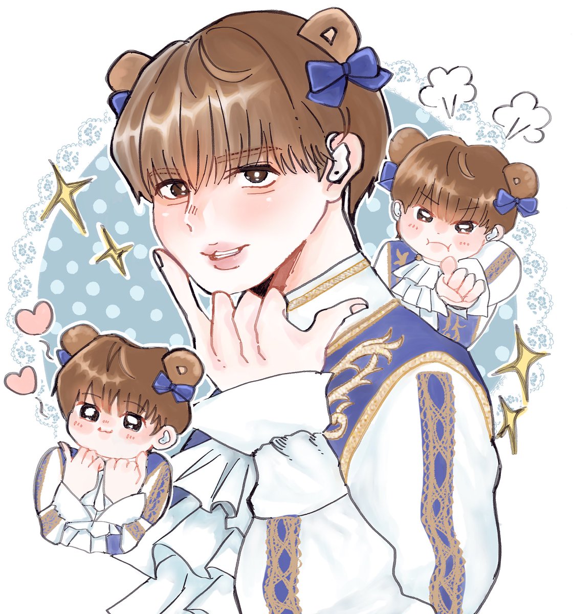 LAMP_1117's tweet photo. 🐻‍CUTIEはなんか色々救っちゃいます🎶
#ATEEZfanart https://t.co/DVHgZdtniM