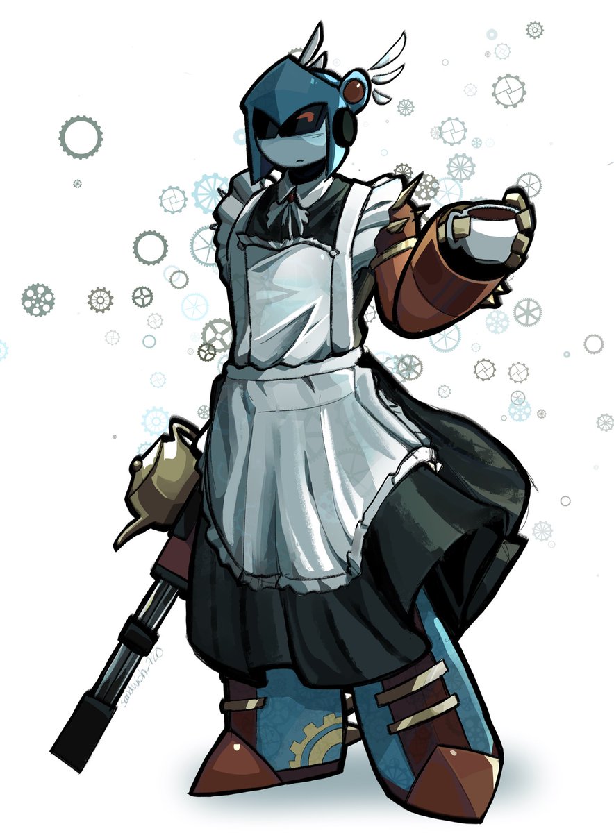 Sandwish_720's tweet photo. I DONT CARE ABOUT THE HATERS🤬🤬LET MY #clockwork BE FEMININE 🤬🤬🤬🤬🤬🤬🤬oh and he’s killing in a maid dress https://t.co/GdZezA0NPx