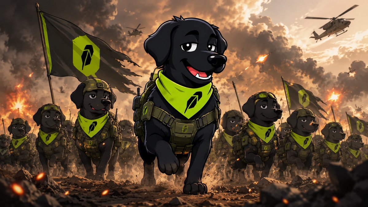 blackpajamas00's tweet photo. i'm feel happy to be the armies of cooper
The oldest robinhood honorary dog before brodie take the stage

Still cheap and early

CA: 0x19F862c0cf83a9F65b19C37Fd1F4fd5bAcB097ae https://t.co/9iv657VSwo