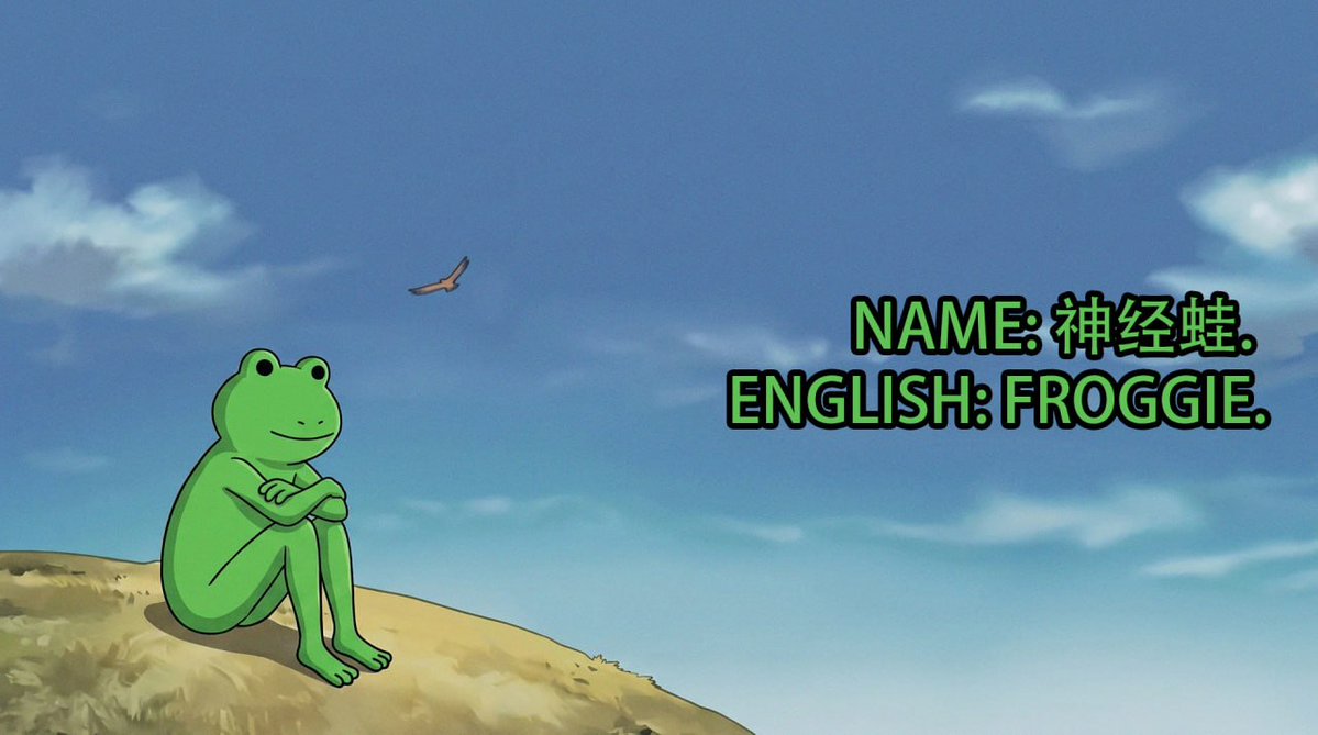 FroggieMascot_'s tweet photo. Big enough that one language wasn't enough. https://t.co/uDT9R53ScC