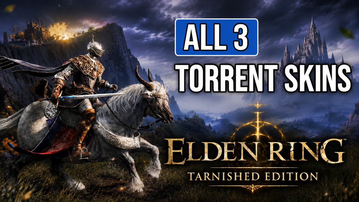 MiyuValkyrie's tweet photo. El Tarnished Pack de #EldenRing trae novedades para nuestro fiel compañero Torrent! 🐎✨

👉3 nuevas skins para Torrent

🎥 Video: https://t.co/l6TpjRSDva

¿Cuál de las 3 es tu favorita? 👀🔥

#Tarnished #EldenRingTarnished #newvideo #gaming https://t.co/0YPwH7rcvT