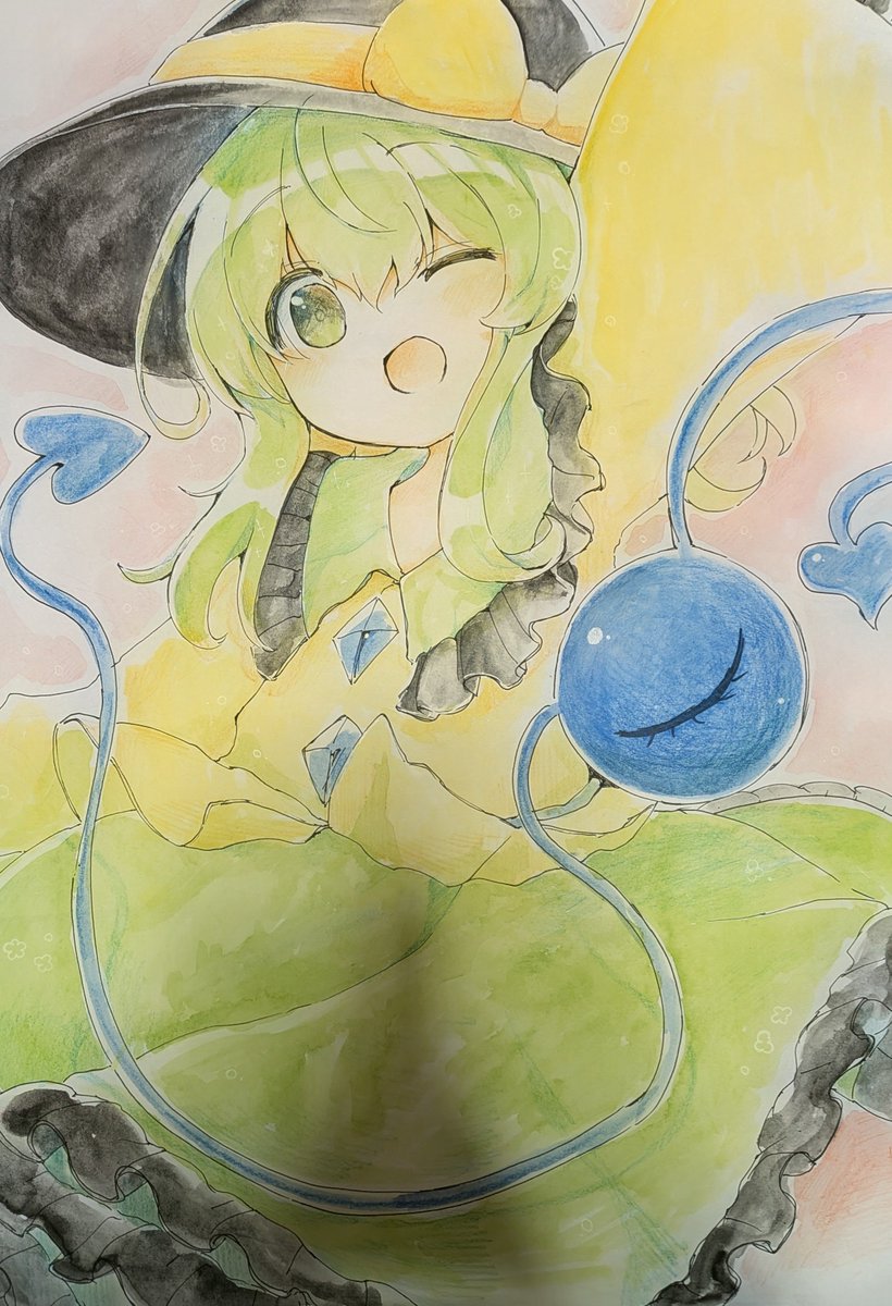 rapameri's tweet photo. こいしちゃん1位おめでとう！ https://t.co/xW9BsbpSk6