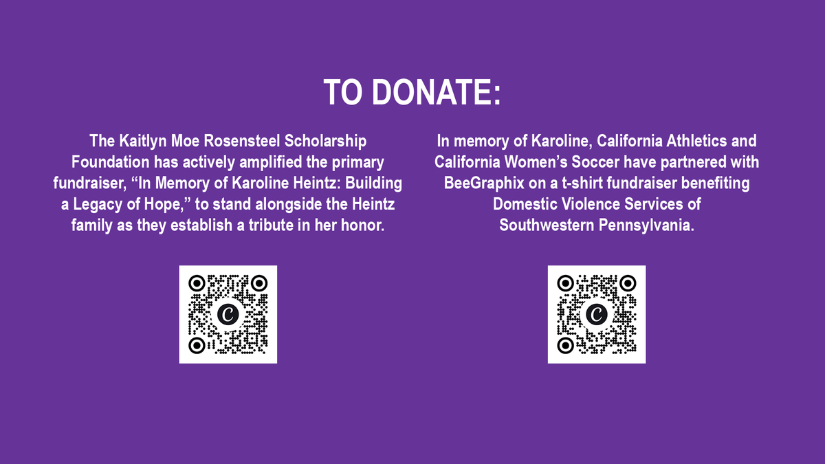 pghsoccernow's tweet photo. Remember, help is always just a call or text away.

On this opening weekend of @wpial7 boys' and girls' soccer, Pittsburgh Soccer Now honors the memory of Karoline Heintz.

#WPIALSoccer #RememberingKaroline 💜⚽ https://t.co/8ANQyKXAc1