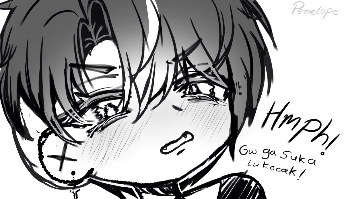 penelopebl2w's tweet photo. Junaq tsundere 
#Artjuna https://t.co/w25MfZAFkW