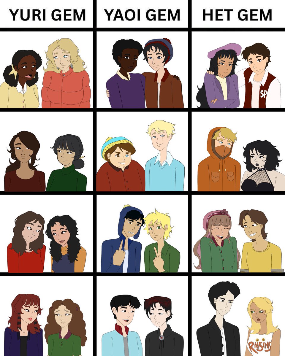 fanjiansaa's tweet photo. I'm so lazy that I drew about everyone in the same pose and I'm not even going to render this. But go, my ships!

🏷️ #SouthPark #SPtwt https://t.co/Deh2etGR9x