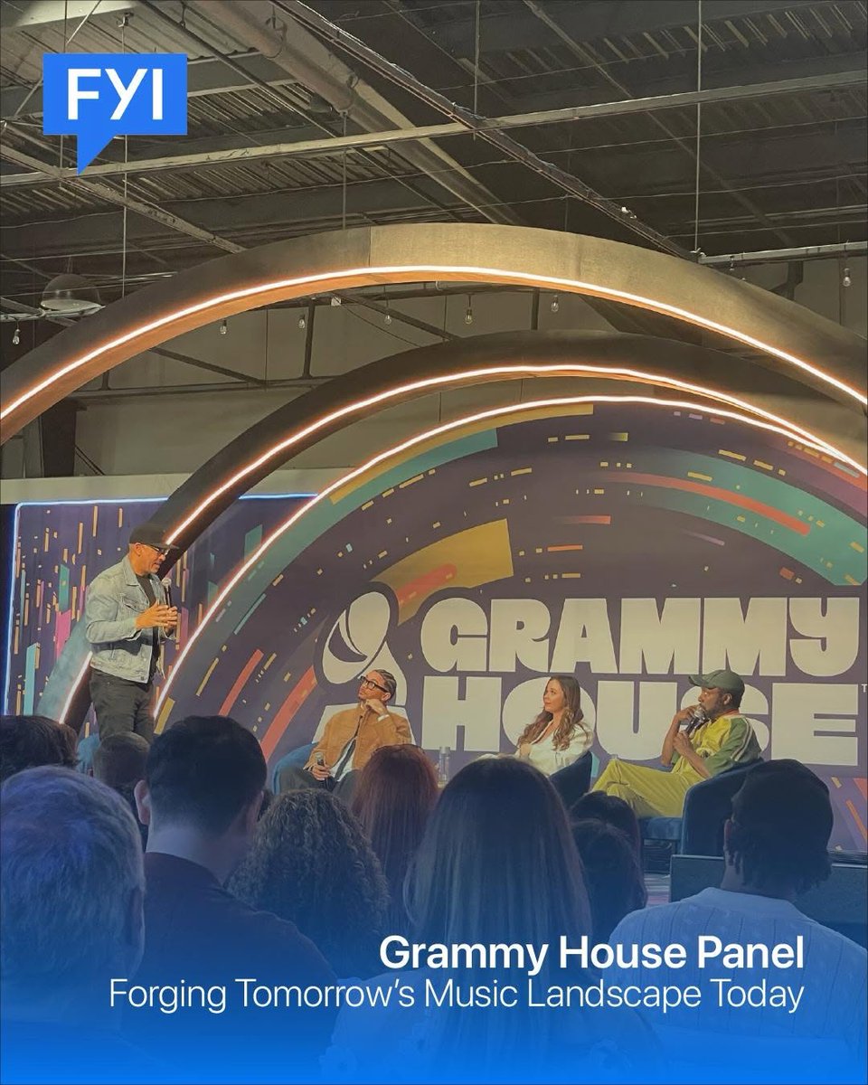 CRAQUER65's tweet photo. 🎤✨ Grammy Week, activated.

Today at Grammy House () Harvey Mason Jr. () and will. () joined us to talk Forging Tomorrow’s Music Landscape — where culture, creativity, and technology collide.

Tonight, the spotlight is on this weekend’s show with wil... https://t.co/Bh5vVm3DhR